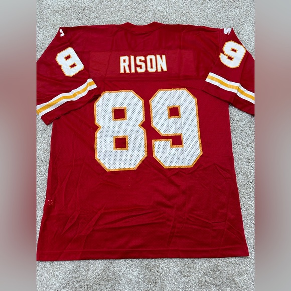 Vintage Starter Andre Rison Kansas City Chiefs Jersey Sz  48 - Picture 1 of 3